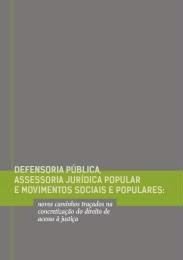 Edital de livro sobre defensoria pública e assessoria jurídica popular – prazo prorrogado