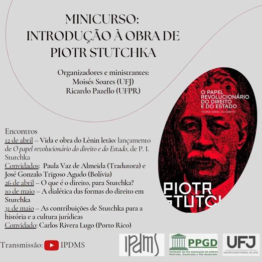 Minicurso: Introdução à obra de Piotr Stutchka